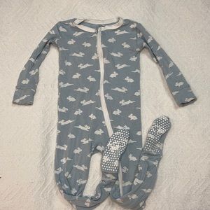 Kickee pants bunny sleeper 12-18 month